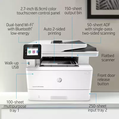 8 710 000 сум / шт. Лазерный цветной МФУ HP Color LaserJet Pro M283fdw