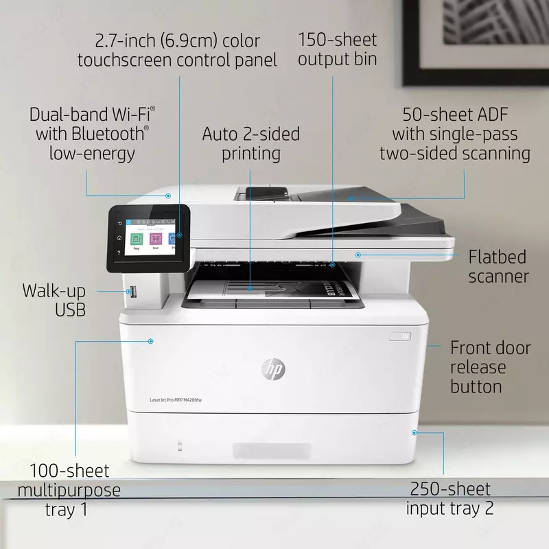 Лазерный цветной МФУ HP Color LaserJet Pro M283fdw