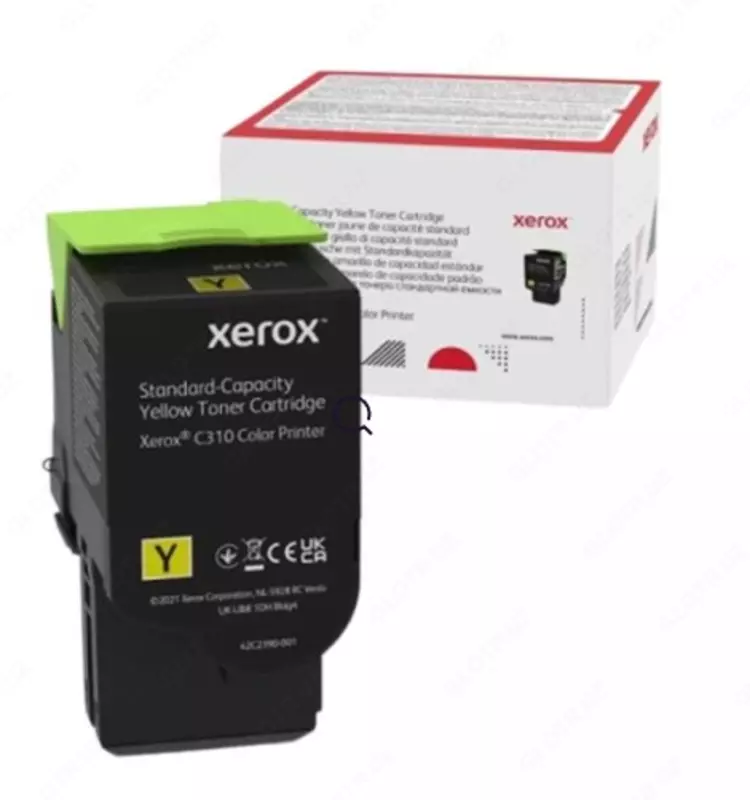 Тонер картридж Xerox C310/C315 Yellow (5500 стр)