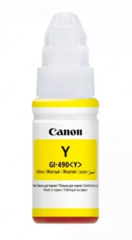 Чернила Canon GI-490 Y