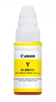 Чернила Canon GI-490 Y