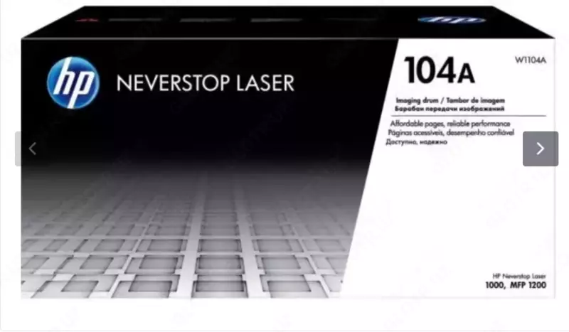 Фотобарабан HP 104A Black Original Laser Imaging Drum