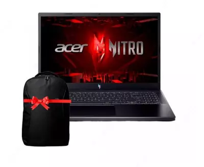 Acer Nitro V (P/N NH.QNCER.001)/15.6 Acer Nitro V (P/N NH.QNCER.001)/15.6" FHD IPS 144Hz SlimBezel/i5-13420H/8GB DDR5/512GB SSD/RTX3050 6GB GDDR6/Obsidian black 15 PC+ABS IMR/NoOS noutbuki