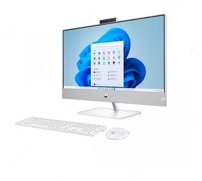 Моноблок HP Pavilion | Contino27I 1C23 | i5-13400T | 16GB |SSD 1TB | RTX 3050 4GB | 27 QHD AG IPS | FreeDos | w/Wireless Charger - QHD TNR 5MP IR Camera | White | (p/n 7Y0H1EA)