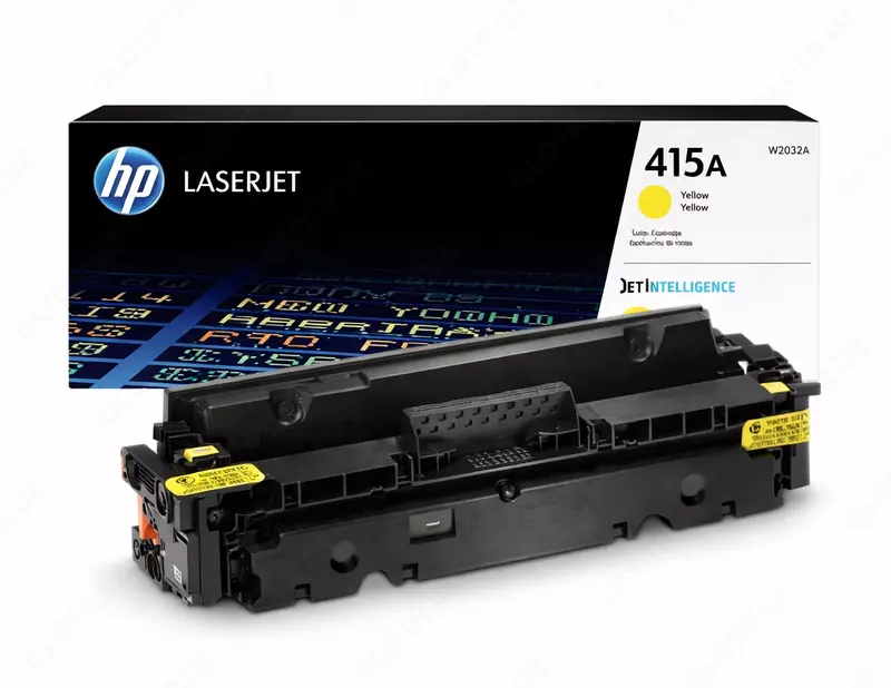 Желтый лазерный картридж HP 415A YELLOW