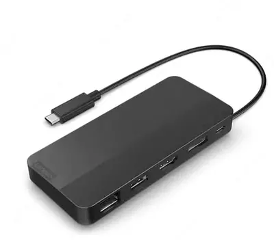 USB Хаб (док-станция) Lenovo Dual Display Dock no adapter  USB-C с двойным дисплеем (Арт. - 40B90000WW)