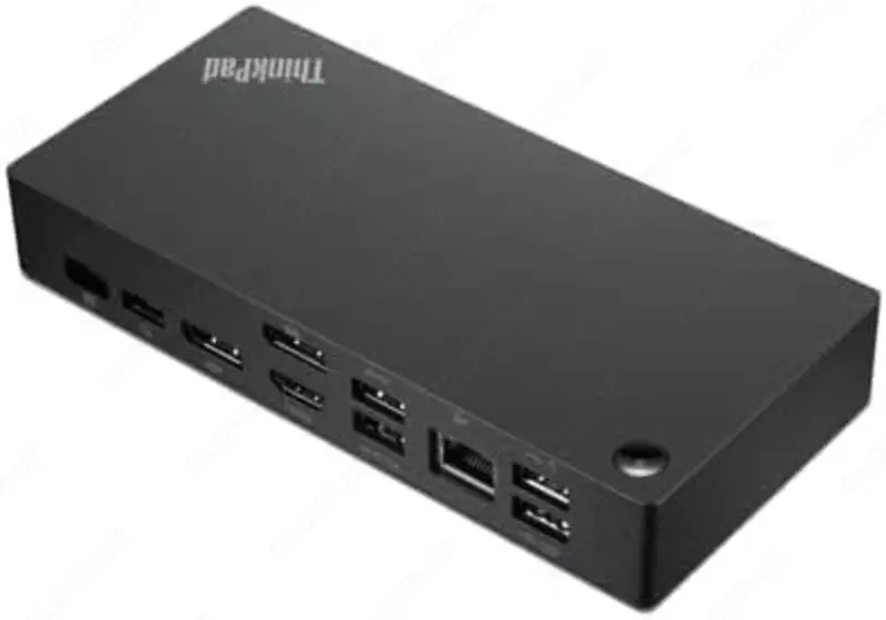 Lenovo ThinkPad uchun universal USB-C ornatish stansiyasi (tarmoq adapteri) (mahsulot raqami 40AY0090EU)