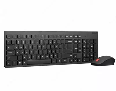 Lenovo KB MICE_BO Eos3 2.4G simsiz sichqoncha toplami (Mahsulot raqami 4X31R64481) Qora