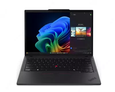Lenovo ThinkPad T14s Gen 6 noutbuki  Intel Core Ultra 7 255U  16GB RAM  512GB SSD  integratsiyalashgan grafika (UMA)  14 WUXGA 400 nit  OT yo‘q  Eclipse Black