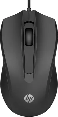 Проводная мышь "HP" 100 Wired Mouse Black (Арт. - 6VY96AA)