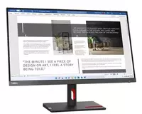  Lenovo ThinkVision S27i-30 Monitor  27 Full HD IPS (Mahsulot raqami 63DFKAT4EU) Qora - 