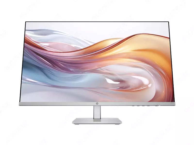 HP 527sh 27" FHD balandligini sozlash monitori — IPS, HDMI/DisplayPort (Mahsulot raqami: 94C50E9) Qora/Kumush