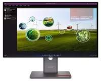 Lenovo ThinkVision P27Q-40 D25270QP0 Monitor  27 HDMI (Mahsulot raqami 64A7GAT6EU) Qora/Kumush rang