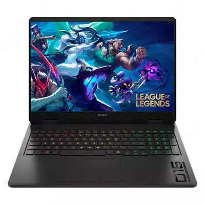 Ноутбук HP OMEN 16.0" 2K (1920x1200), Anti-Glare IPS, 144Hz, 300 nits, Intel Core 7 240H, 16GB RAM, 512GB SSD, NVIDIA RTX 5060