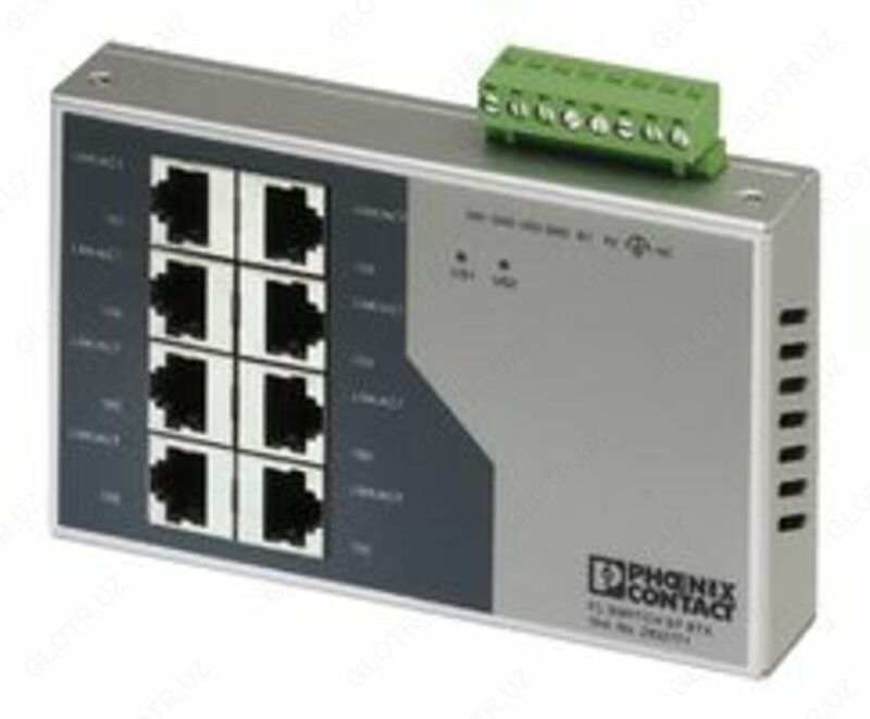 Industrial Ethernet Switch - FL SWITCH 8TX PHOENIX ALOQA