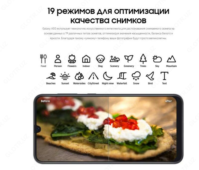   Смартфон Samsung Galaxy A30 32 Gb 2019  В рассрочку на паспорт