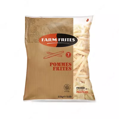 Frantsuz kartoshkasi Pommes Frites 7/7