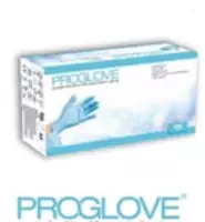 Нитриловые перчатки "PROGLOVE" (100 шт) Голубые - 65 500 сум