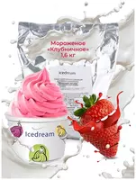 Мороженое ICEDREAM "Клубничное" 1