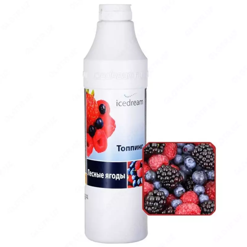  Топпинг Icedream для мороженого и десертов Лесные ягоды - 