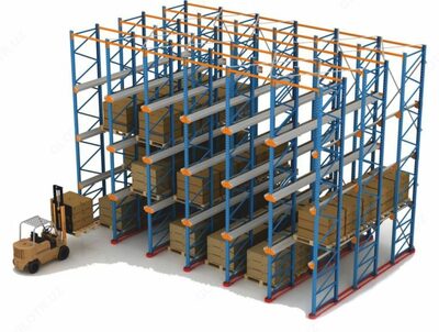 Набивной стеллаж