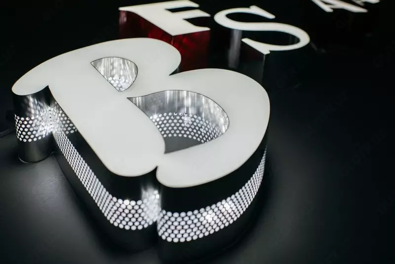 Буквы объёмные