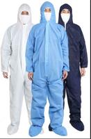 Защитный комбинезон одноразовый с капюшоном