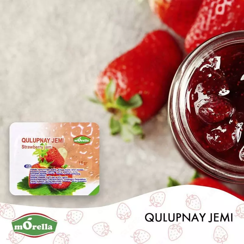 Mehmonxonalar uchun qulupnay murabbo.