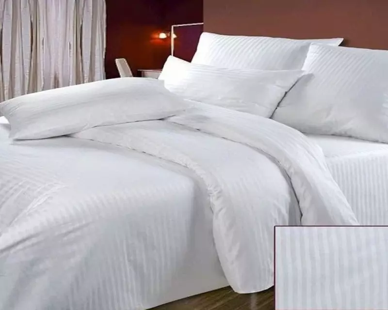 Постельное белье Stripe Satin (Узбекистан) – 160x210 - по запросу