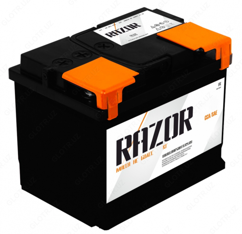 Аккумулятор 6СТ-55 AH RAZOR  (Россия)
