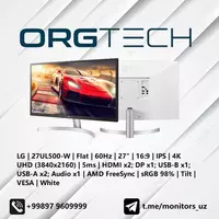 Монитор LG 27UL500-W 4K UHD