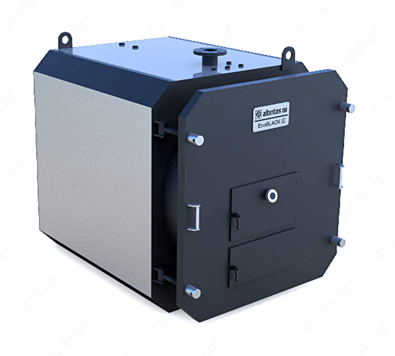 Твердотопливный водогрейный угольный котёл EcoBlack 300.000