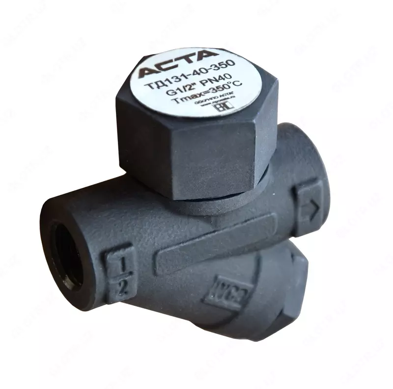 Конденсатоотводчик термодинамический ТЕРМОКОН АСТА-ТД131 p/p NPT 1/2' PN40 Tmax350