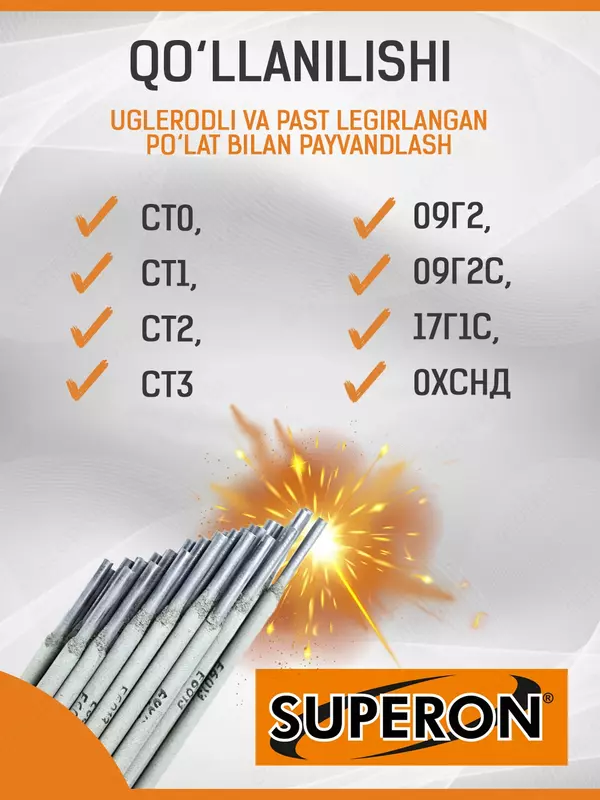 THERMOTRADE - Электроды сварочные МР-3 рутиловые 2.5мм Super Optimal 6013