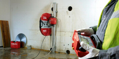 Резка бетонных стен