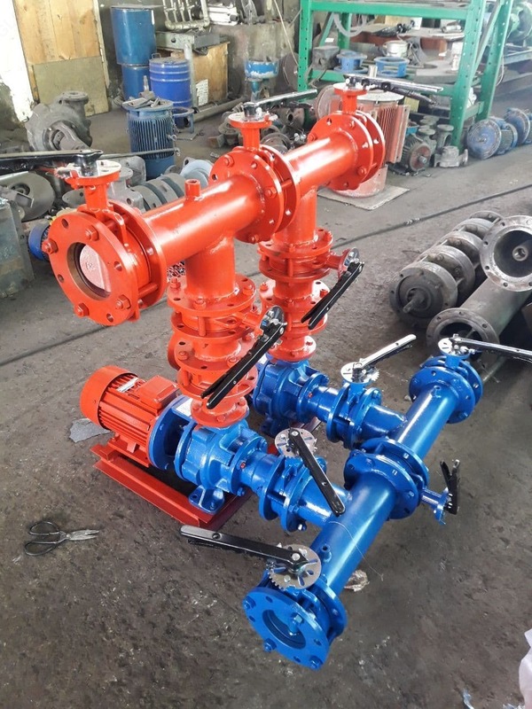 Насосная станция к системе пожаротушения