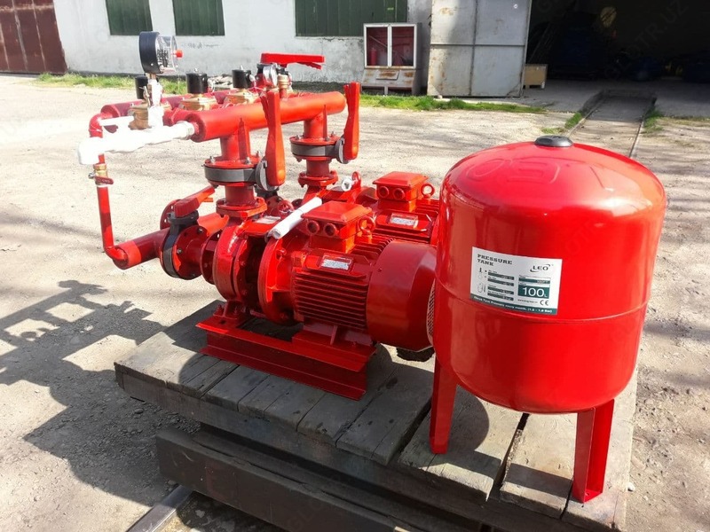 Насосная станция к системе пожаротушения Пожарно Технический Альянс