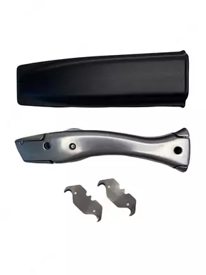 Строительный нож дельфин с футляром для резки напольных покрытий