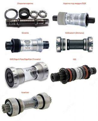 Каретки для велосипеда