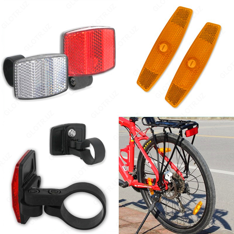 Velosiped uchun reflektorlar.