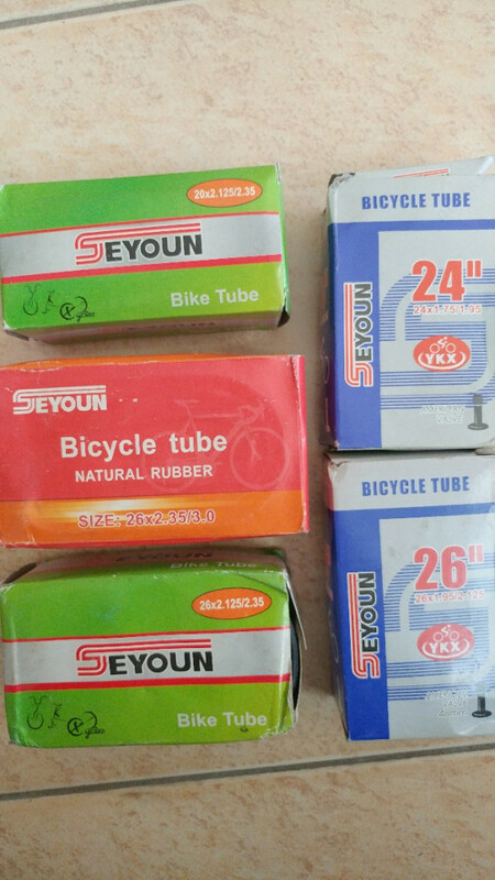 Камеры для велосипеда 20,24,26