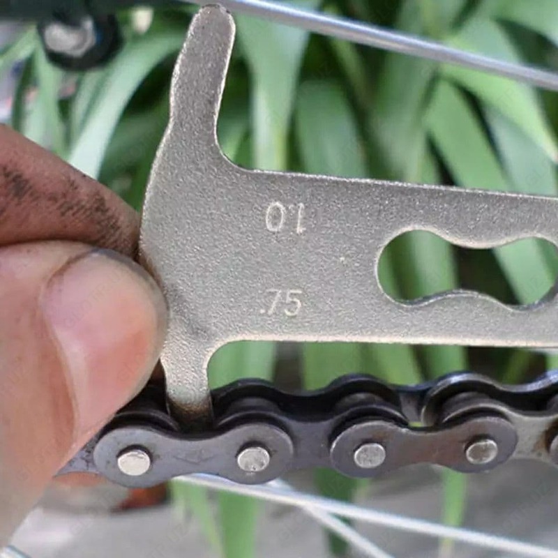 Velosiped zanjirining aşınma ko'rsatkichi.