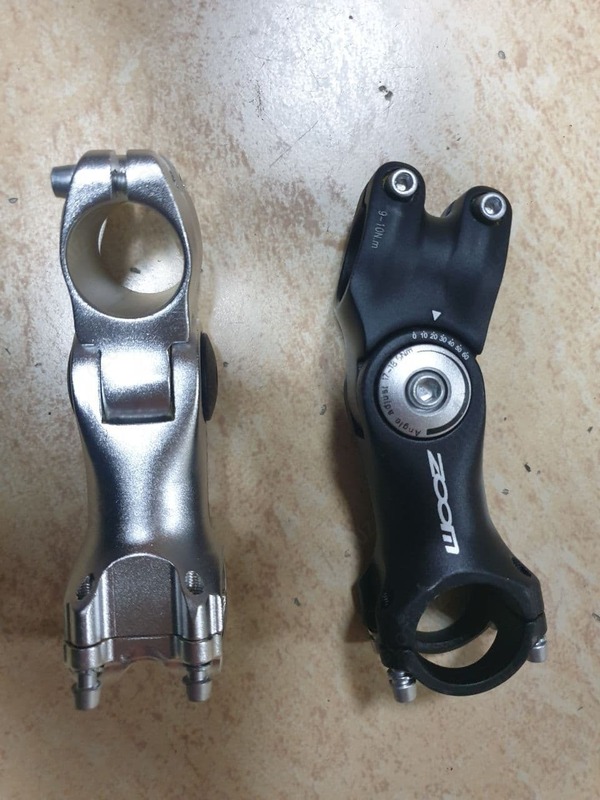 Вынос руля с регулировкой угла ZOOM.