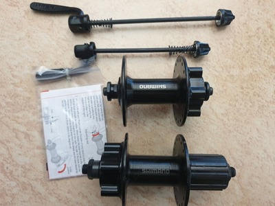 Втулки: Перед shomano HB-TX506 36д Зад shimano FH-TX506 36д