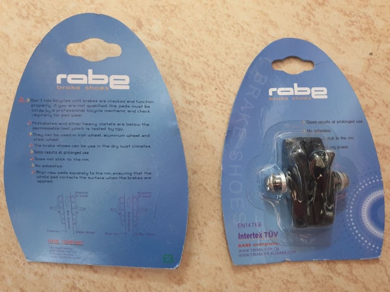 Yo'l velosipedlari uchun yostiqchalar RABE