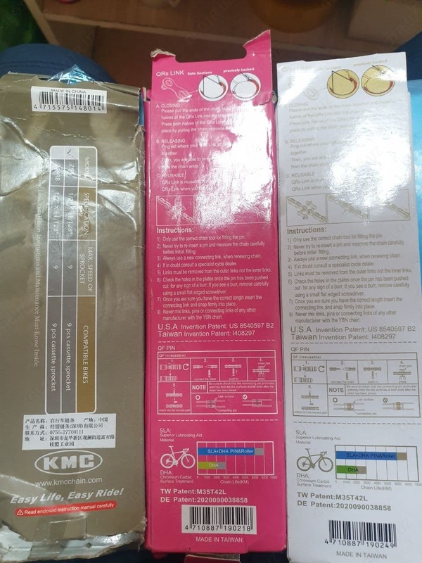 Velosiped zanjiri 9 va 10.