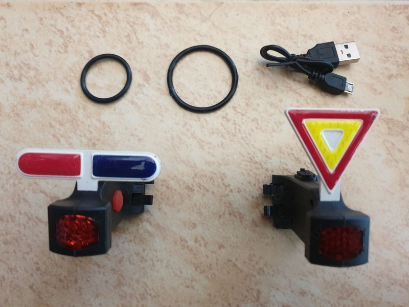 Orqa chiroqlar velosiped (LED) orqa chiroq.