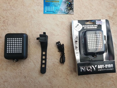 Фонарь велосипедный AQY-0100