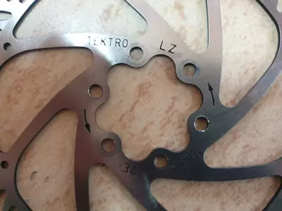 Комплект тормозов TEKTRO П/З с ротора tektro 160.