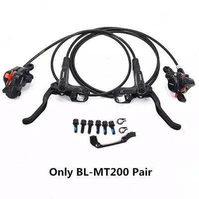Тормоз на велосипед гидравлический Shimano MT200